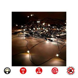 Cortina red easy-connect 2x1,5m 90 leds blanco calido 30v (interior-exterior) edm total 1,62 W