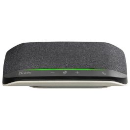 HP Poly Sync 10 Altavoz Manos Libres USB-A / USB-C para PC con Micrófono Doble, Cancelación de Ruido, Resistente al Agua y Polvo