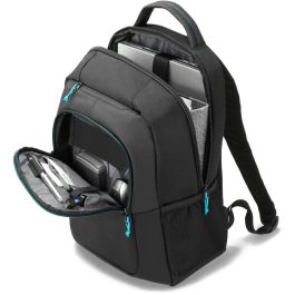 Dicota Spin Mochila para Portátil 14-15.6 pulgadas con Compartimento Acolchado y Ranura Tablet 10" Repelente al Agua Dicota Spin Mochila para Portátil 14-15.6 pulgadas con Compartimento Acolchado y Ranura Tablet 10" Repelente al Agua
