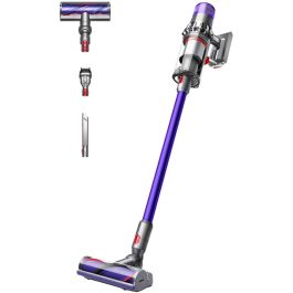 Dyson V11 Advanced Aspiradora sin Cable 2 en 1 Níquel/Púrpura, Ciclónica, 60 min Autonomía, para Alfombras y Suelos Duros
