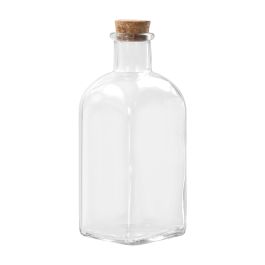 La Mediterranea Botella Frasca 1000 ml con tapón de corcho (12 Unidades)