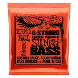 Ernieball Juego Cuerdas Bajo Eléctrico Slinky 6 St. 32-130 Ernieball Precio: 33.68999975. SKU: B14CT6ZX78