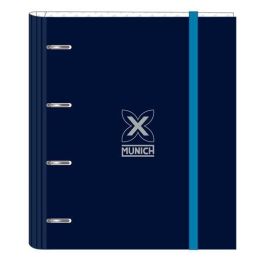 Safta Carpeta de Anillas 4x35 mm, Tapas Duras, Cierre de Goma, Recambio 100 Hojas A4 Cuadriculadas, Diseño Nautic Precio: 6.50000021. SKU: B1HHY35T7E