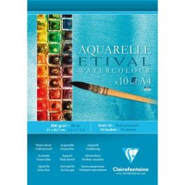 Bloc De Dibujo Clairefontaine Etival Acuarela Encolado Grano Fino A4 200G 10H (Set de 5) Bloc De Dibujo Clairefontaine Etival Acuarela Encolado Grano Fino A4 200G 10H (Set de 5) Precio: 33.49999952. SKU: B1J8D7LXSL