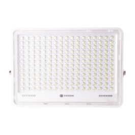 Proyector LED Solar 300W 6500K Panel 6V/25W Batería 3,2V/20000mAh Control Remoto HO-SOLARFL-300W-02