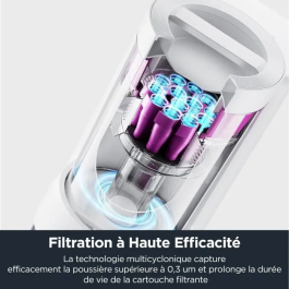 Eureka Aspiradora Robot E10S Blanco - 4000 Pa - 180 min