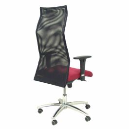 Piqueras y Crespo Sillón Sahuco Bali Granate - Mecanismo Sincro, Asiento en Tejido Bali, 13SBALI933 Piqueras y Crespo Sillón Sahuco Bali Granate - Mecanismo Sincro, Asiento en Tejido Bali, 13SBALI933