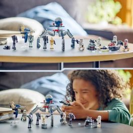 Juego de construccion pack de combate soldado clon y droide de combate lego star wars Juego de construccion pack de combate soldado clon y droide de combate lego star wars