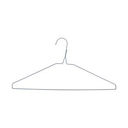 Set de 8 perchas de metal pintado, 40.5 cm - Confortime por Inde (24 Unidades)