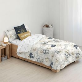 Funda Nórdica Harry Potter Beige Multicolor 175 Hilos 155 x 220 cm Cama de 90 Funda Nórdica Harry Potter Beige Multicolor 175 Hilos 155 x 220 cm Cama de 90