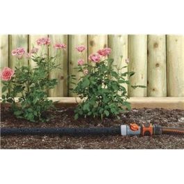 Gardena Manguera Microporosa 15m con Regulador Caudal y Conexión Aquastop Gardena Manguera Microporosa 15m con Regulador Caudal y Conexión Aquastop