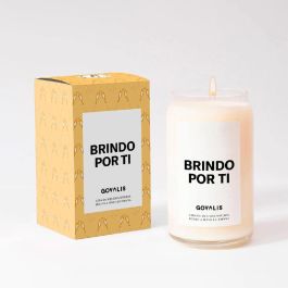 Govalis Vela aromática Brindo Por Ti 500 gr con notas de Yuzu, Jengibre y Almizcle para celebrar Precio: 25.4999998. SKU: S4517156