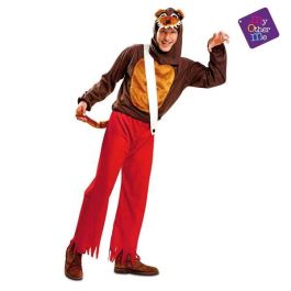 My Other Me Disfraz de Lobo Feroz Talla M-L 100% Poliéster, Ideal para Carnaval, Halloween y Fiestas Temáticas, para Adultos y Niños +3 años