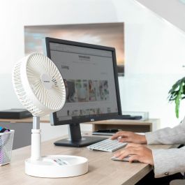 Ventilador Recargable Plegable 3 en 1 Fandle InnovaGoods Ø7,7'' 7200 mAh Ventilador Recargable Plegable 3 en 1 Fandle InnovaGoods Ø7,7'' 7200 mAh