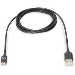 DIGITUS Cable USB 3.0 Tipo C a Tipo A Macho/Macho 1m Negro - USB 3.2 Gen 1 (3.1 Gen 1)