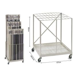 Expositor de Acero Giftdecor para 90 Unidades, 49.5x80x66 cm, Blanco Precio: 156.88999997. SKU: S3605927