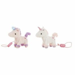 Unicornio de peluche camina y su cuerno se ilumina 23 cm - modelos surtidos Precio: 20.3038. SKU: S2402714