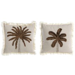 DKD Home Decor Cojin Mediterraneo Hangzhou design 26b Natural Marron 10 x 45 x 45 cm (2 Unidades) Precio: 25.69000005. SKU: B1JSSL8RJH