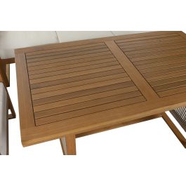 Sofa Terraza Y Jardin DKD Home Decor Marron Blanco 72 x 80 x 182 cm Set de 4 Sofa Terraza Y Jardin DKD Home Decor Marron Blanco 72 x 80 x 182 cm Set de 4
