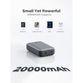 Powerbank Aukey PB-Y57 Gris 20000 mAh Powerbank Aukey PB-Y57 Gris 20000 mAh