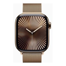 Apple Watch Series 10 GPS + Cellular 42mm Titanio Dorado con Pulsera Milanese Loop Acero Inoxidable Oro 64GB Apple Watch Series 10 GPS + Cellular 42mm Titanio Dorado con Pulsera Milanese Loop Acero Inoxidable Oro 64GB