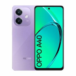 Oppo A40 110010347457 Smartphone 4GB RAM 128GB 6.67" 50MP Cámara 5100mAh Batería Carga 45W Resistencia Militar Salpicaduras Lila