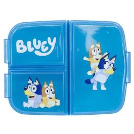 Sandwichera bluey con multiples compartimentos 18x13.50x6 cm Sandwichera bluey con multiples compartimentos 18x13.50x6 cm