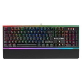 TECLADO OPTICO-MECANICO MARS GAMING MK6BES - ILUMINACIÓN CHROMA RGB 18 EFECTOS - SOFTWARE CONTROL - SWITCHES AZULES - CABLE USB