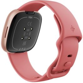 Fitbit Versa 4 Smartwatch GPS con Pantalla Táctil, Monitor de Frecuencia Cardíaca y Oxígeno en Sangre, Resistente al Agua, Copper Rose