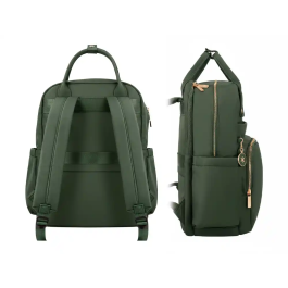 Antartik Mochila Nova Square 4 compartimentos Verde Oliva 410x180x320 mm