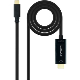 Cable Conversor Nanocable 10.15.5105/ USB Tipo-C Macho - HDMI Macho/ 5m/ Negro Cable Conversor Nanocable 10.15.5105/ USB Tipo-C Macho - HDMI Macho/ 5m/ Negro