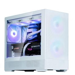 Zalman P30 Air White Mini Tower PC Blanco para placas Micro-ATX y Mini-ITX con ventana lateral de vidrio templado