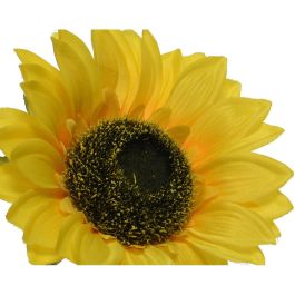 Everlands Rama de girasol Planta artificial amarilla 10 x 15 x 72 cm