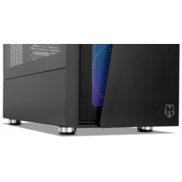 NOX Hummer Blaster NXHUMMERBLASTER Semitorre ATX ARGB USB 3.0 Negro Ventana