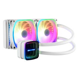Enermax Kit Refrigeración Líquida Aquafusion ADV ELC-AQFA240-SQA-W 240mm Blanco 2 Ventiladores 12cm