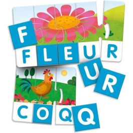 Lisciani Giochi LIS8008324093007 Juego educativo Carotina Letras y Palabras: Aprende a leer y escribir de forma sencilla