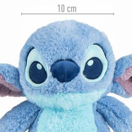 Cerdá Bolso de Peluche para Niños - Diseño Stitch Azul, Medidas 16 x 28 x 11 cm - Ideal para Edades de 3 Años en Adelante