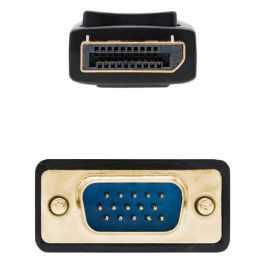 Cable Conversor Nanocable 10.15.4402/ DisplayPort Macho - VGA Macho/ 2m/ Negro Cable Conversor Nanocable 10.15.4402/ DisplayPort Macho - VGA Macho/ 2m/ Negro