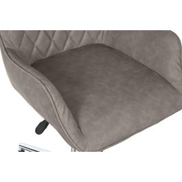 DKD Home Decor Silla Loft Gris 56.5 x 80 x 52 cm