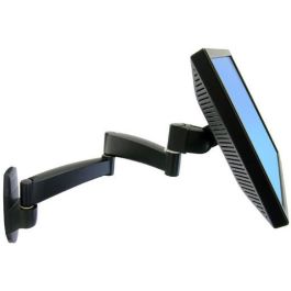 Ergotron Soporte de Pared 200 Series Arm con 2 Extensiones, para Monitores hasta 24", Peso Máx. 11,3 kg, Negro