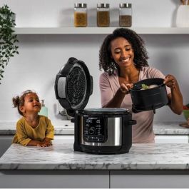 Ninja OP500EU Olla a Presión Multicocina Foodi MAX con Tecnología TenderCrisp, Air Crisp, Cocción Lenta y Vapor 7.5L Ninja OP500EU Olla a Presión Multicocina Foodi MAX con Tecnología TenderCrisp, Air Crisp, Cocción Lenta y Vapor 7.5L