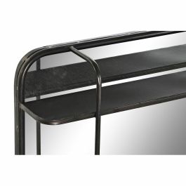 Espejo Loft DKD Home Decor Negro 12 x 50 x 80 cm