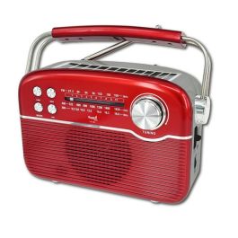 SAMI Radio Vintage 3 bandas - Funciona con AC, Pilas, Solar y Batería Precio: 29.645. SKU: B153GSKNZR