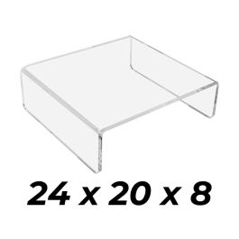 Compossar Peana de metacrilato 6 mm para monitor PC, transparente, 24 x 20 x 8 cm Precio: 20.69000054. SKU: S7917641