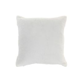 DKD Home Decor Cojín Urban Crudo de Poliéster 45x45 cm con Cierre Cremallera (Set de 2 Unidades)