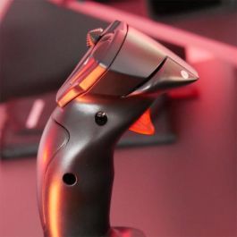 Thrustmaster T-FLIGHT HOTAS X Joystick para PC y PS3 con Acelerador y Timón Dual, Alta Precisión, 12 Botones y Plug & Play