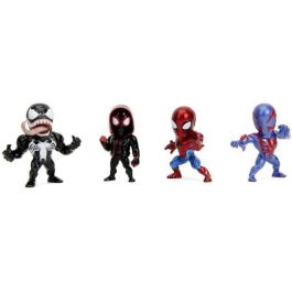 Jada - Figura Marvel - Set 4 piezas Spiderman - Metal - 6cm - A partir de 8 años Precio: 34.59000017. SKU: B185G428EA