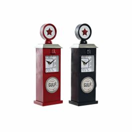 Reloj Sobremesa Vintage DKD Home Decor Rojo Azul Marino 8 x 35 x 12 cm (2 Unidades) Precio: 41.89000035. SKU: B12YJEKX2F