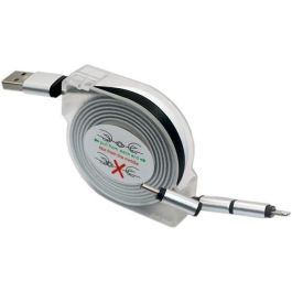 Enrollador de cable USB - GAO - 3 en 1, 2 m, carga rápida