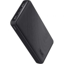 Trust 24676 Batería Externa Powerbank Primo ECO 20000mAh 15W Negra con 3 Puertos USB-A y USB-C, Carga Rápida